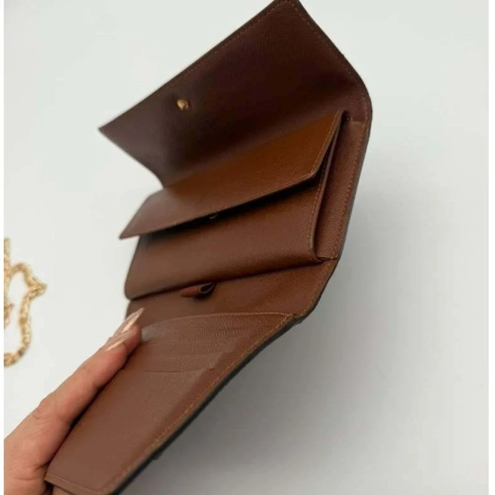 Authentic Louis Vuitton Brown Monogram Wallet‎